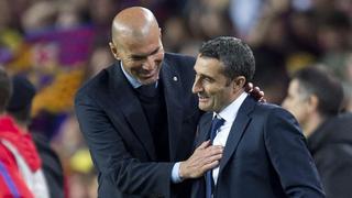 “Lo siento por él, no es buena situación”: Zidane lamentó el despido de Ernesto Valverde del Barcelona