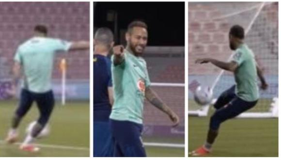 Neymar se perdió los partidos ante Suiza y Camerún por la lesión en el tobillo derecho. (Captura: CBF)