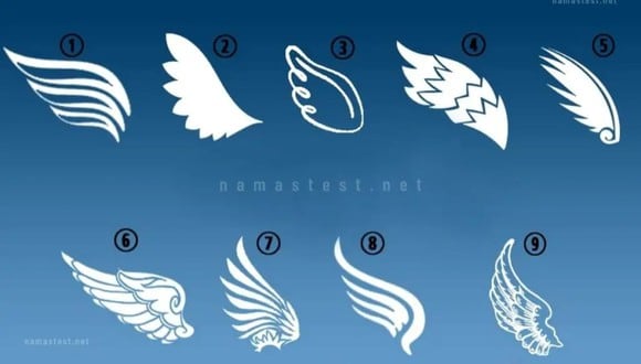 TEST VISUAL  | En esta imagen hay bastantes alas de ángeles. Escoge la que más te guste. (Foto: namastest.net)