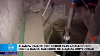 Alianza Lima comunicó que olores a gas en los camerinos provienen de un pozo séptico