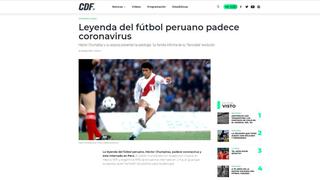 Histórico de la Selección Peruana y del mundo: Chumpitaz con síntomas de coronavirus y así reaccionó la prensa internacional