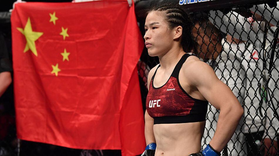 Campeona china de UFC reveló cómo se ‘escapó’ de su país por el brote del coronavirus. (Getty Images)