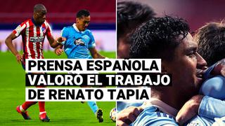 Renato Tapia: el trabajo del peruano contra Atlético de Madrid bajo la lupa de la prensa española