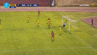 Blooper y palo: Sport Huancayo casi le anota gol insólito a Comerciantes Unidos [VIDEO]