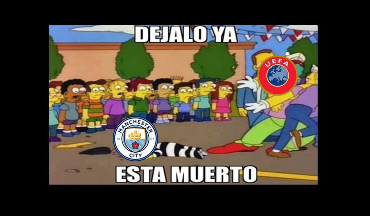 Los memes más virales sobre la sanción de la UEFA al City