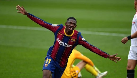 Ousmane Dembélé ha jugado en FC Barcelona en las últimas cinco temporadas. (Foto: AFP)