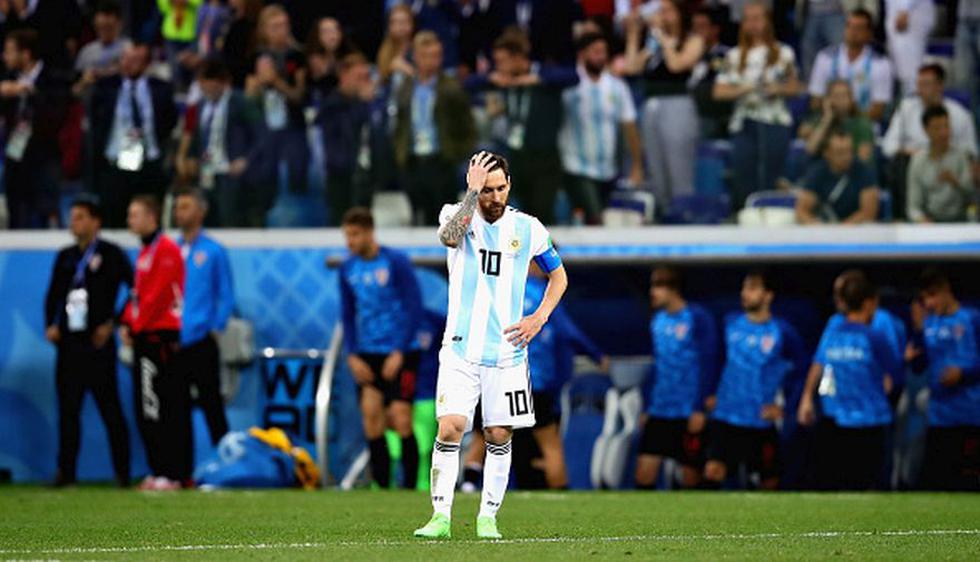 La reacción de la prensa internacional tras la caída de Argentina en Rusia 2018. (Getty Images)