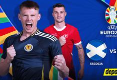 Escocia vs. Suiza EN VIVO por ESPN: partido de la Eurocopa 2024 vía STAR+