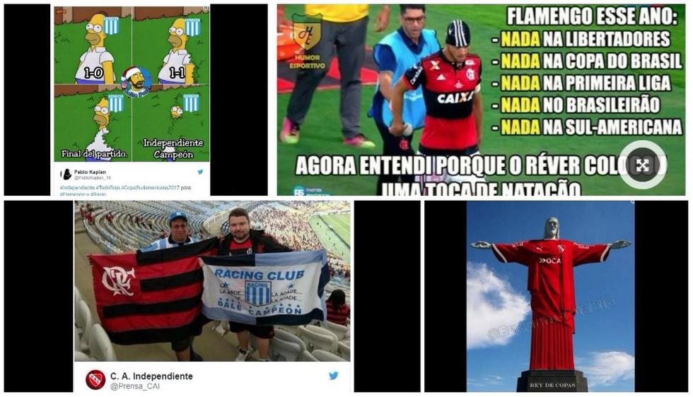 Los mejores memes del título Independiente de Avellaneda en la Copa Suidamericana. (Difusión)