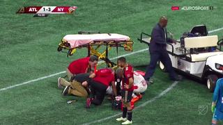 Minutos de pánico: jugador del Red Bulls quedó inconsciente tras recibir un fuerte balonazo [VIDEO]