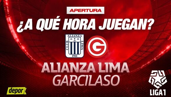 Conoce a qué hora juegan Alianza Lima vs Deportivo Garcilaso por la Liga 1 2024. (Diseño: Depor)