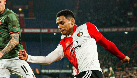 Marcos López cumplió una buena actuación en el último partido del Feyenoord por la Europa League. (Foto: Feyenoord)