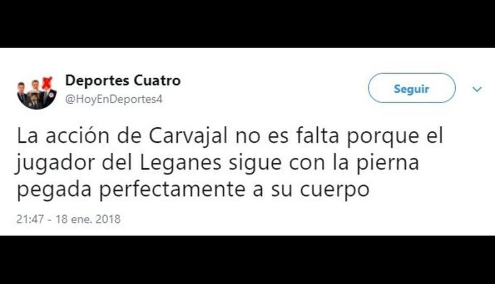 Los mejores memes del duelo entre Real Madrid y Leganés por cuartos de final de Copa del Rey. (Difusión)