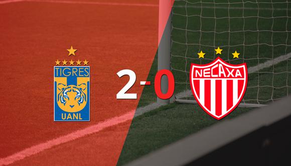 Tigres venció 2-0 a Necaxa y clasificó a Cuartos de Final