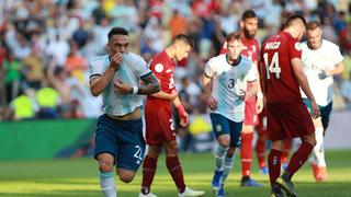 ¡Esta camiseta pesa! Argentina derrotó 2-0 a Venezuela por cuartos de final de la Copa América Brasil 2019