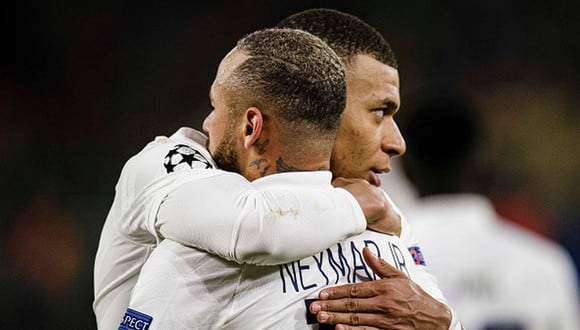 Neymar y Kylian Mbappé son los dos jugadores más valiosos de la plantilla del París Saint-Germain esta temporada. (Foto: Getty Images)