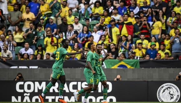 Brasil perdió 4-2 ante Senegal en amistoso. (Foto: AFP)
