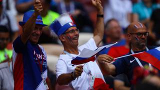 España vs. Rusia: la fiesta y el color en Moscú del duelo por octavos de final del Mundial [FOTOS]