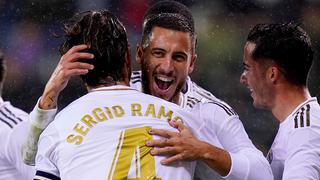 Da para celebrar: Eden Hazard reaparecerá este domingo con Real Madrid tras casi tres meses lesionado