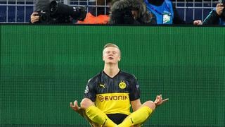 Récenle a Haaland: Dortmund venció a PSG con doblete del noruego por ida de octavos de Champions League 2020