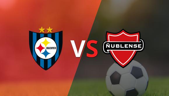 Termina el primer tiempo con una victoria para Ñublense vs Huachipato por 1-0