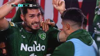 Armani dudó y gol: Andueza marcó el 2-0 de Sarmiento vs. River Plate [VIDEO]