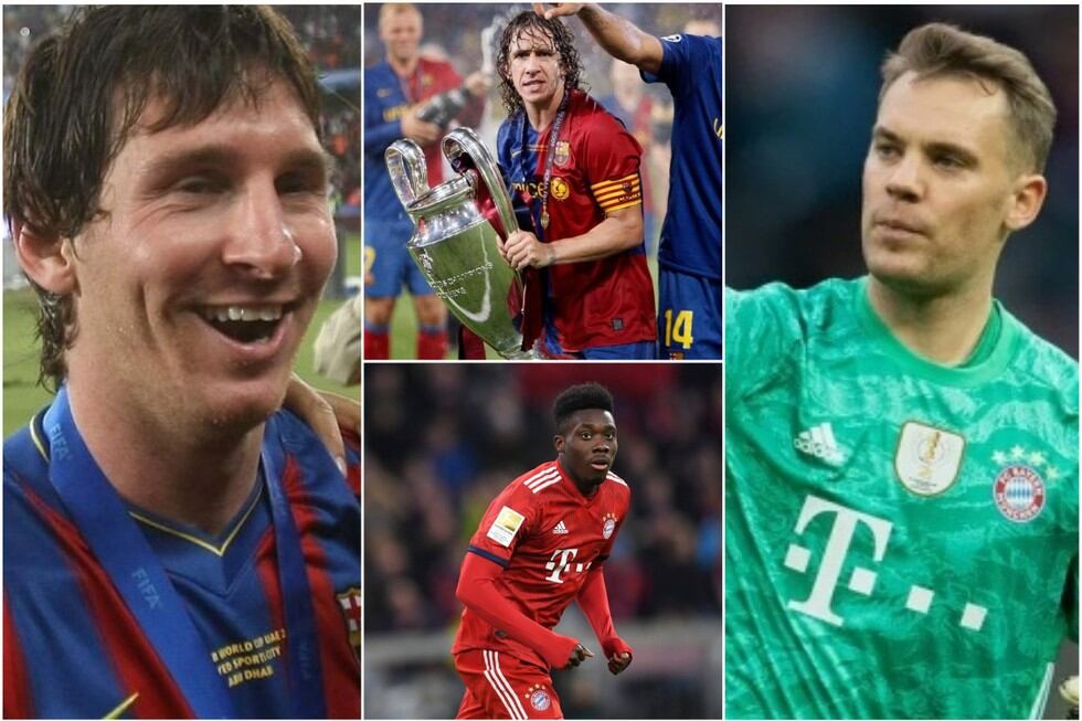 Barcelona + Bayern: un XI combinado con jugadores que ganaron los únicos sextetes de la historia.