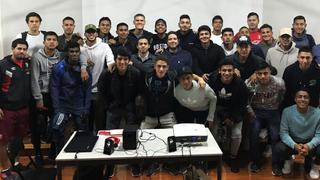 Buenos muchachos: Selección Peruana Sub 20 recibió charla de manejo de redes sociales
