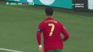 Doblete de Cristiano Ronaldo: puso el empate 2-2 de Portugal vs. Francia [VIDEO]
