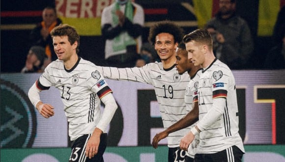 Alemania se dio un festín ante el Liechtenstein y lo goleó por 6-0 por las Eliminatorias. Foto: Germany Team Twitter