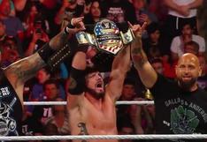 ¡Nuevo monarca! AJ Styles derrotó a Ricochet y se coronó campeón de los Estados Unidos en Extreme Rules [VIDEO]