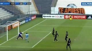 ¡Se metió hasta la cocina! el gol de Calcaterra para el 2-0 de S. Cristal vs. S. Huancayo [VIDEO]