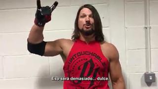 Se pone la bicolor: AJ Styles le dedicó mensaje de aliento a Perú previo al repechaje [VIDEO]