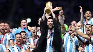 Messi levanta la Copa del Mundial 2022: así se vivió el histórico momento [VIDEO]