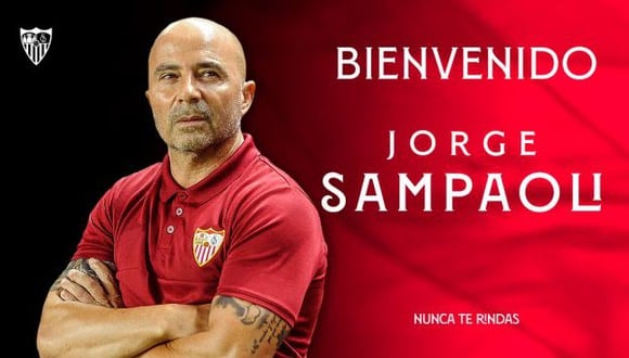 Jorge Sampaoli es anunciado por Sevilla de España. (Foto: Sevilla FC)