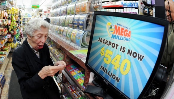 El sorteo del martes 30 de enero no tuvo un ganador del bote acumulado del Mega Millions (Foto: AFP)
