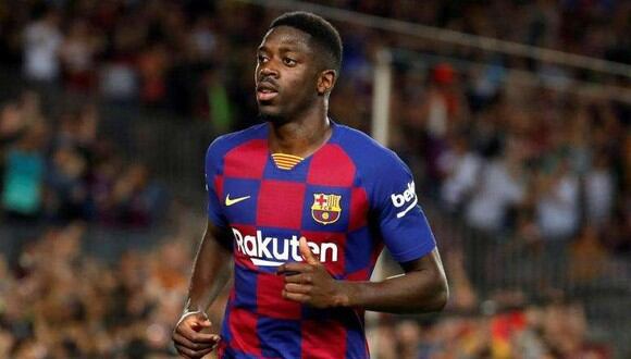 Ousmane Dembélé llegó al Barcelona en 2017 desde el Dortmund. (Foto: AFP)