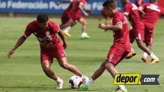 Selección Peruana: Farfán no entrenó y Ruidíaz anotó en tercer día de prácticas (FOTOS)