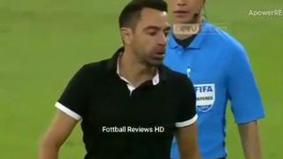 Como nunca lo viste: Xavi tuvo tremendo enojo por empate del Al Sadd en Champions de Asia [VIDEO]