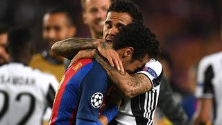 El consuelo antes que el festejo: el sentido mensaje de Alves a Neymar tras eliminación de Barza