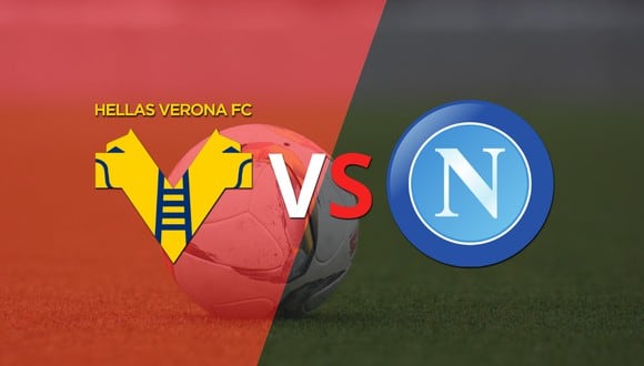 ¡Inició el complemento! Napoli derrota a Hellas Verona por 1-0