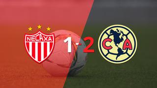 Victoria apretada de Club América por 2-1 sobre Necaxa