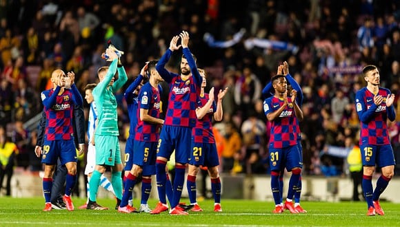 Barcelona se quedó sin cumplir el duelo de vuelta de octavos de final de Champions. (Getty)