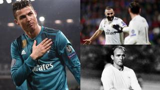 Con los 201 goles de Karim Benzema: el Top 15 de goleadores históricos del Real Madrid [FOTOS]