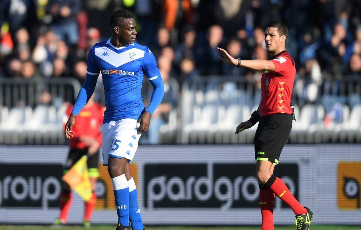 Mario Balotelli criticó a hinchas de Lazio por racismo. (Foto: Twitter)