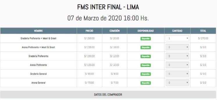 La final de la FMS Internacional se llevará acabo el próximo sábado 7 de marzo en Lima. (Captura)
