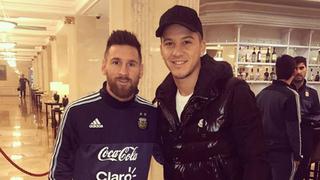 De locos: crack argentino en Rusia se fotografió con Messi, pero este no lo reconoció [VIDEO]