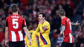 Al final se le escapó: Barcelona cayó 1-0 ante el Athletic Club y quedó eliminado de la Copa del Rey 2020