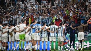 Fiesta: el festejo de Argentina tras llegar a la final del Mundial de Qatar [FOTOS]
