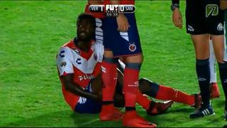 Christian Ramos se lesionó en su debut oficial con Veracruz por Liga MX